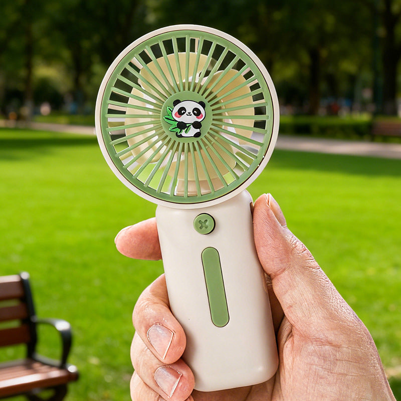 Women Portable Hand Fan with USB Charging Function and Elegant Design Kalsten