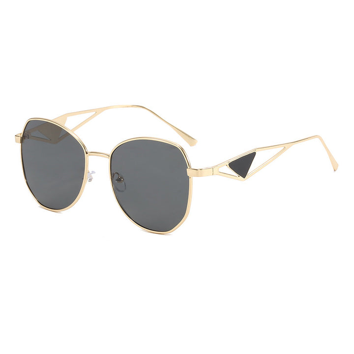 Women's fashionable geometric sunglasses with unique frame Kalsten