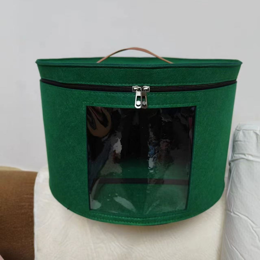 Practical storage basket with viewing window Kalsten