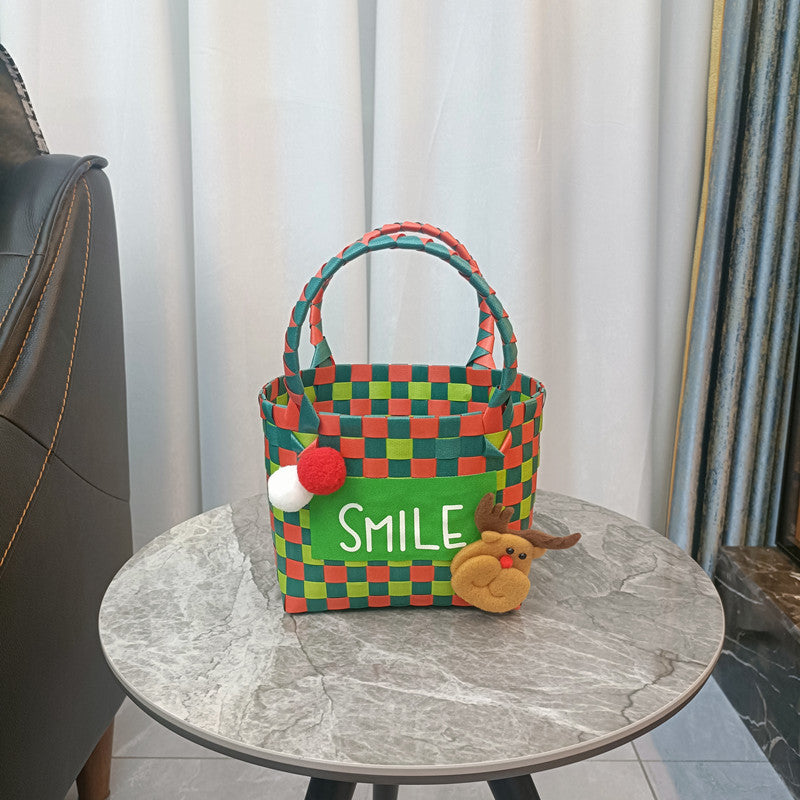 Handcrafted Leisure Basket Bag Kalsten