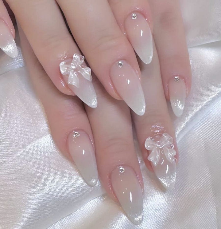 Artificial nails with modern night motif Kalsten