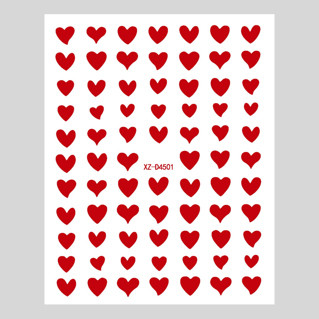 Cute Love-Themed Nail Art Charms