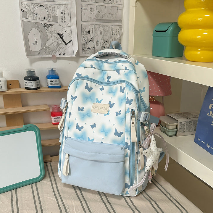 Cute Butterfly-Themed School Backpack Kalsten