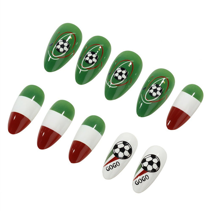 Sporty Football Art Nails Kalsten