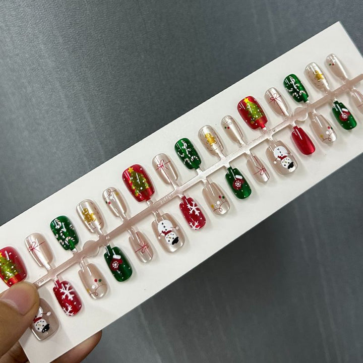 Artistic Ombre Press-On Nail Tips Set Kalsten