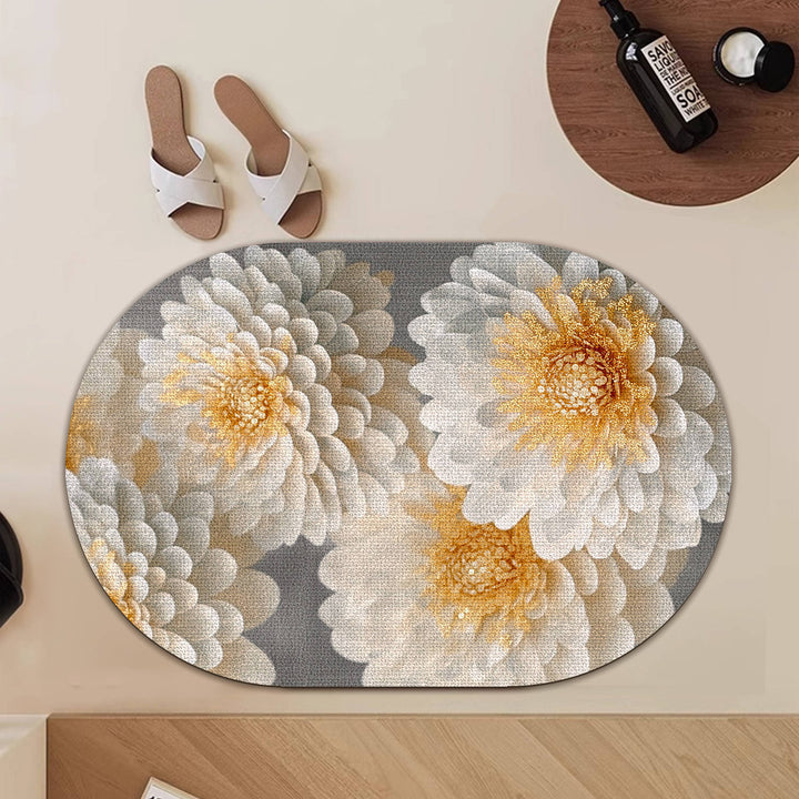 Artistic Koi Fish Bath Mat