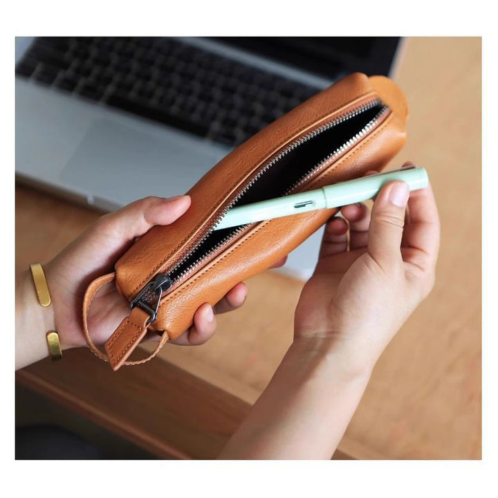 Cozy Multi-Color Zippered Pencil Case