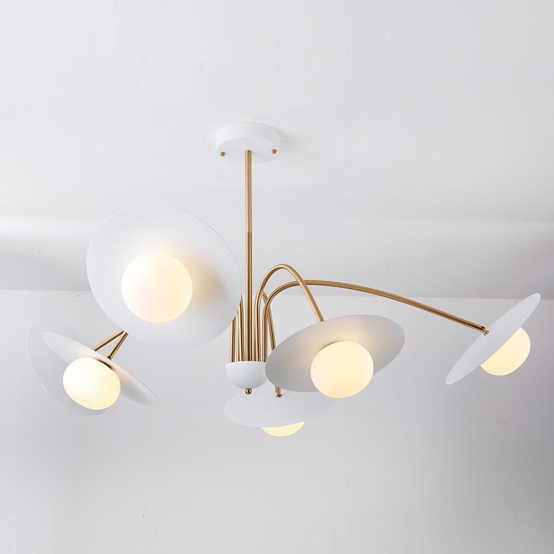 Modern Three-Arm Pendant Light