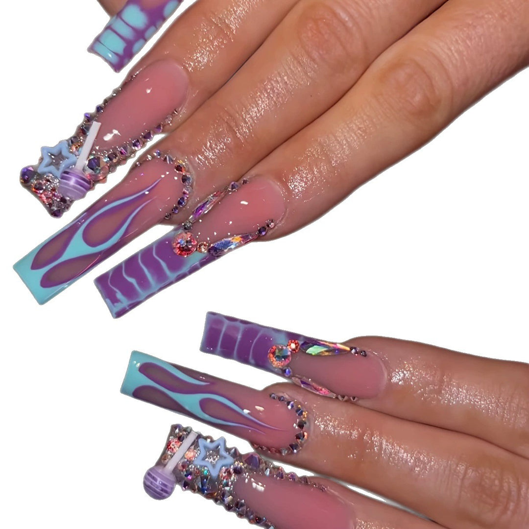 Luxury Embellished Press-On Nail Set Kalsten