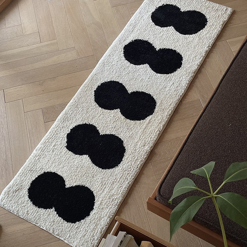 Contemporary Abstract Patterned Runner Rug Kalsten