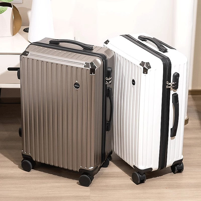 Unisex Textured Hard-Shell Carry-On Suitcase Kalsten