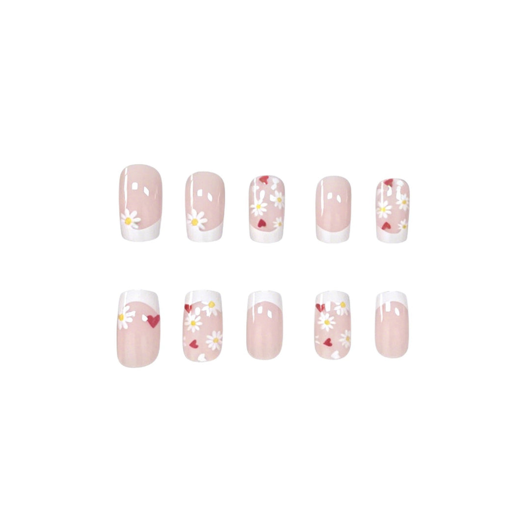 Acrylic Floral Nail Art Enhancements Kalsten