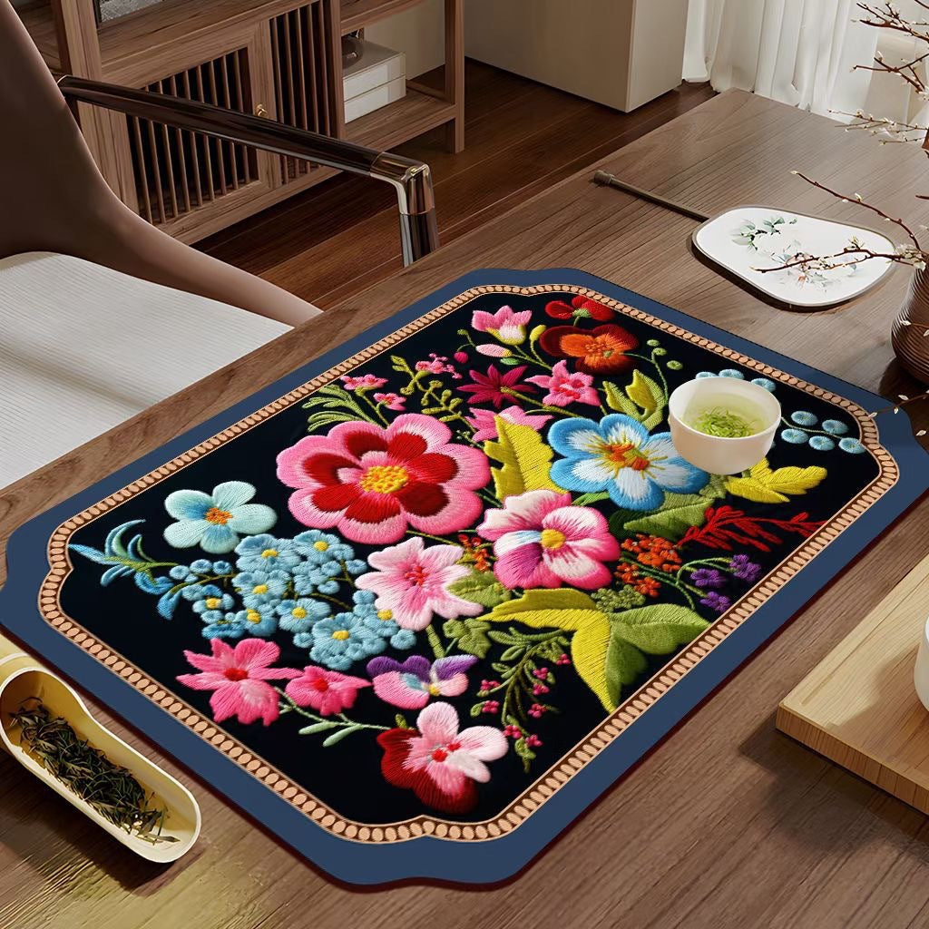 Decorative Floral Table Mat Kalsten