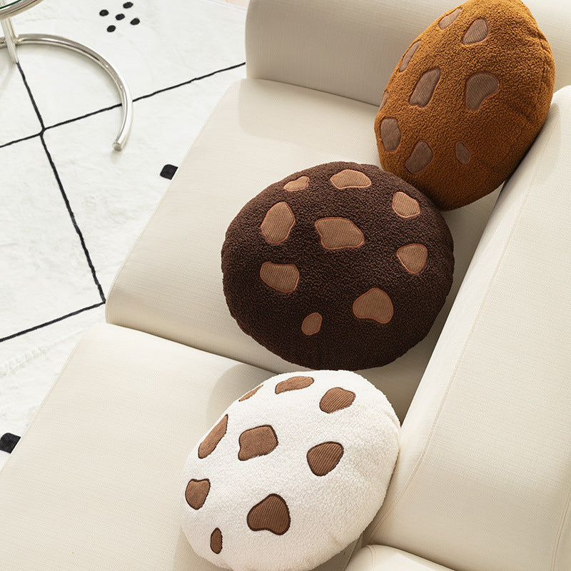 Teddy beret with spotted pattern