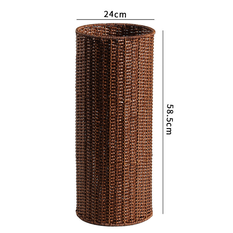 Hexagonal Decorative Wicker Storage Container Kalsten