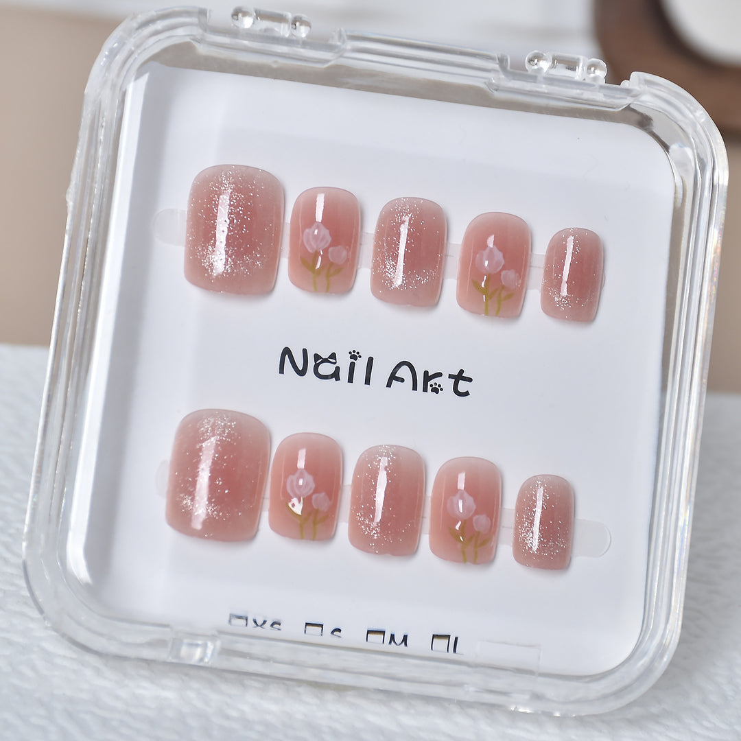 Premium Glamorous Press-On Nail Extensions Kalsten