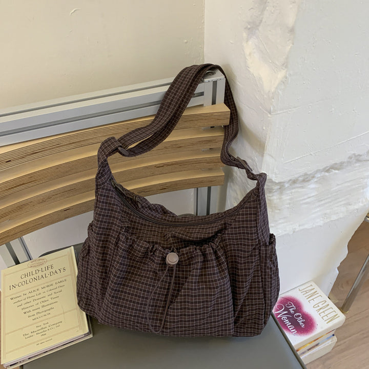 Casual Quilted Shoulder Bag