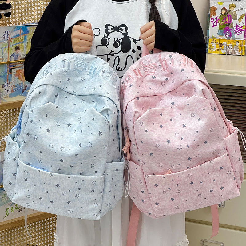Stylish Star-Embellished Backpack Kalsten 1791205779
