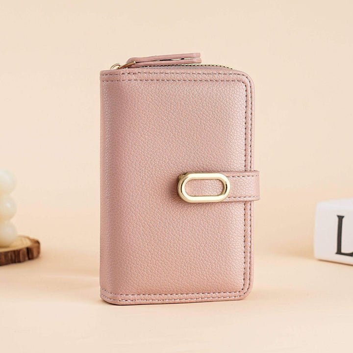 Elegant Leather Zippered Wallet