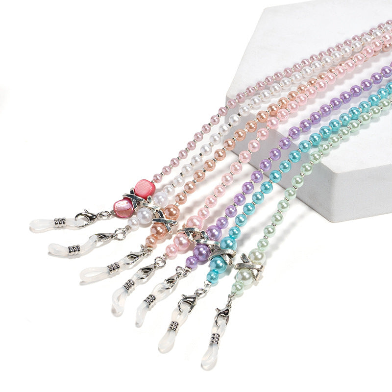 Elegant Faux Pearl Eyewear Chain Kalsten