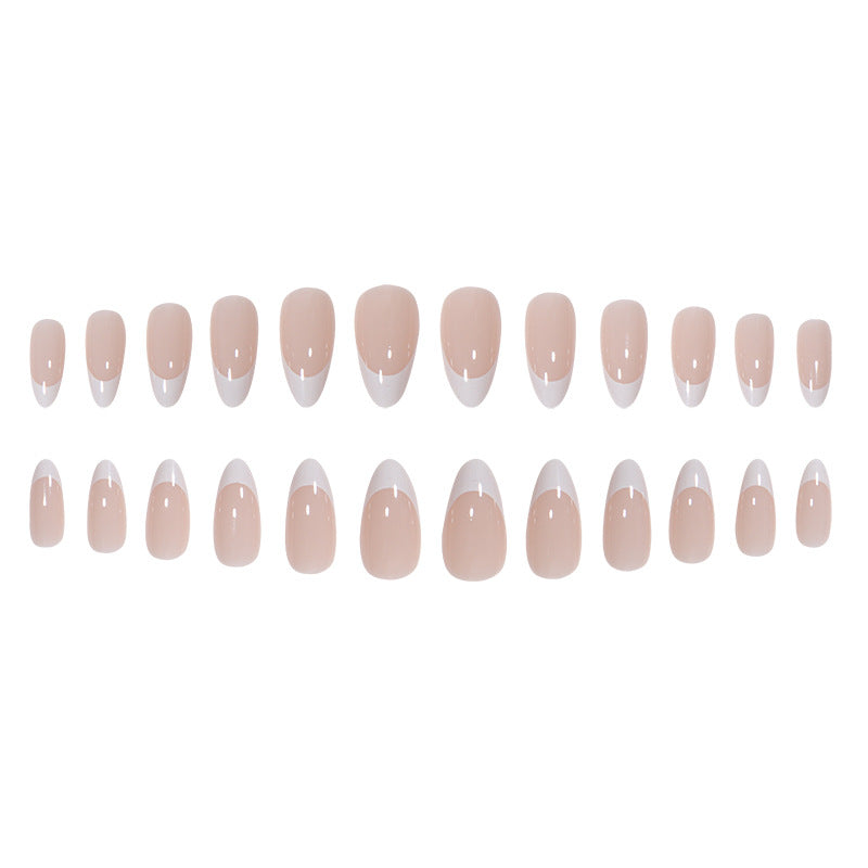 Elegant French Tip Press-On Nails Kalsten 1789085735