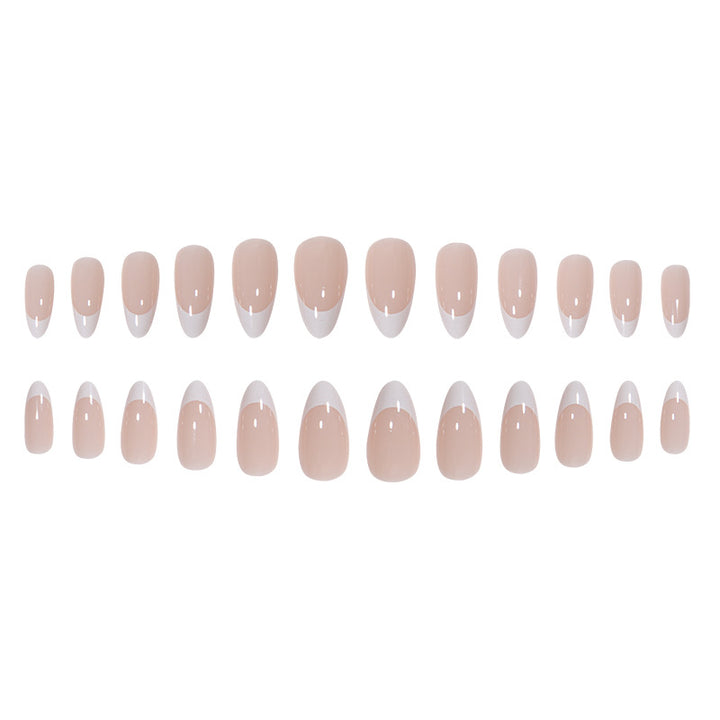 Elegant French Tip Press-On Nails Kalsten 1789085735