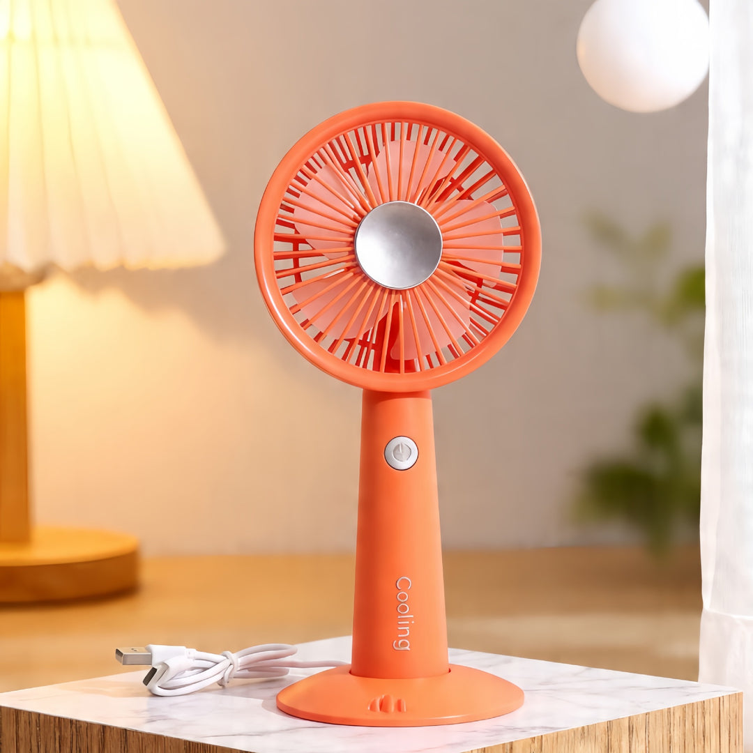 Women's Portable High-Performance Fan with USB Connection and Variable Speed Control Kalsten