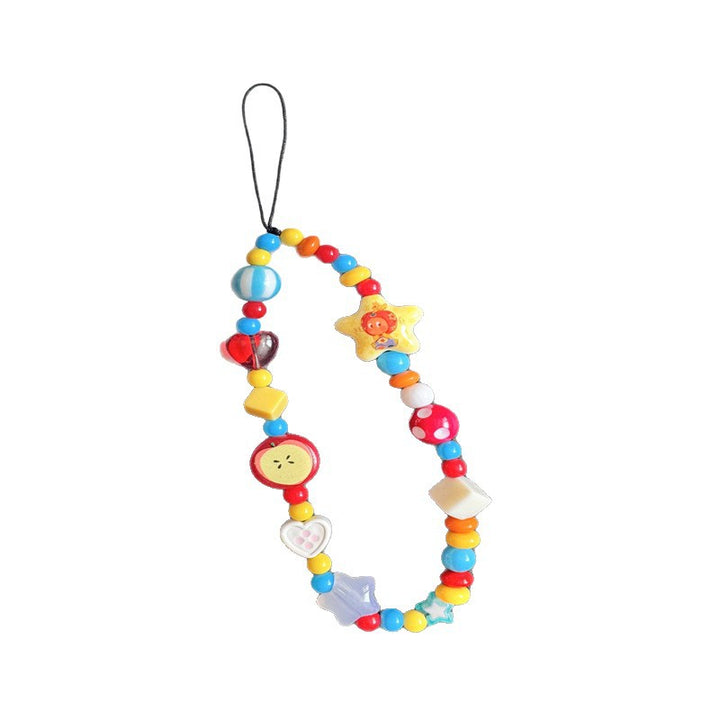 Funky Beaded Charm Lanyard Kalsten