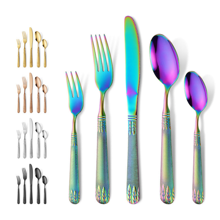 Elegant teaspoon with artistic handle design Kalsten