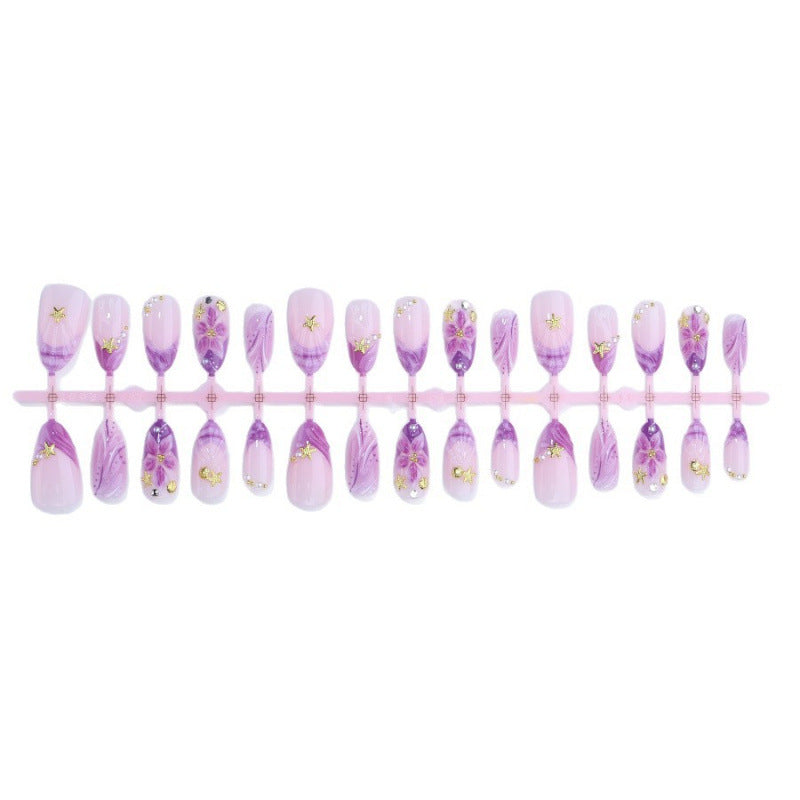 Artistic Ombre Press-On Nail Art Set
