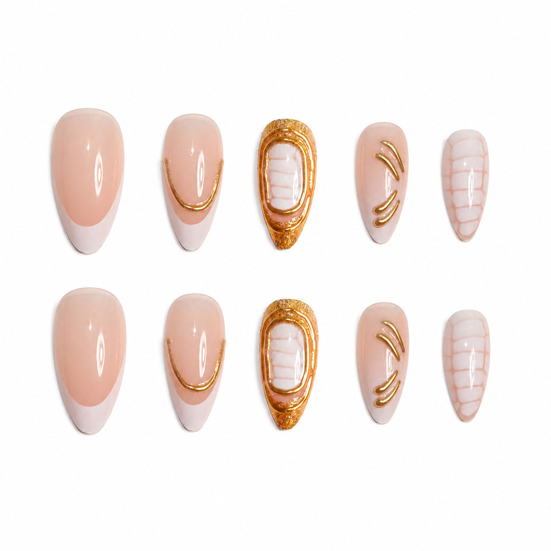 Premium Nails with Art Design Kalsten