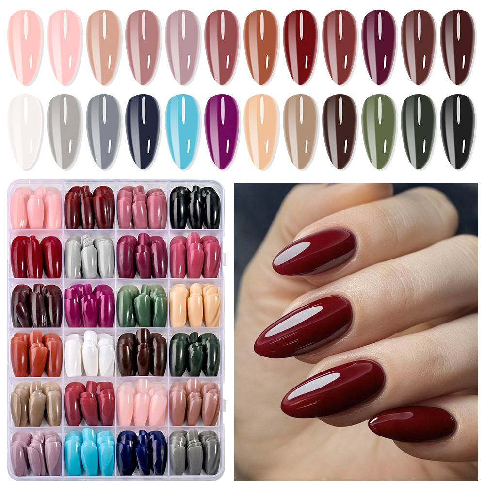 Premium Full Coverage Press-On Nail Tips Set