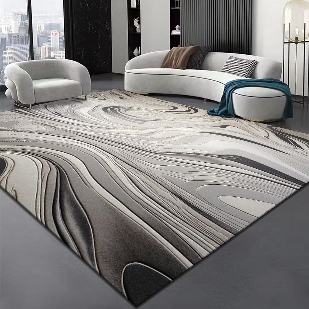Modern Optical Illusion Area Rug Kalsten