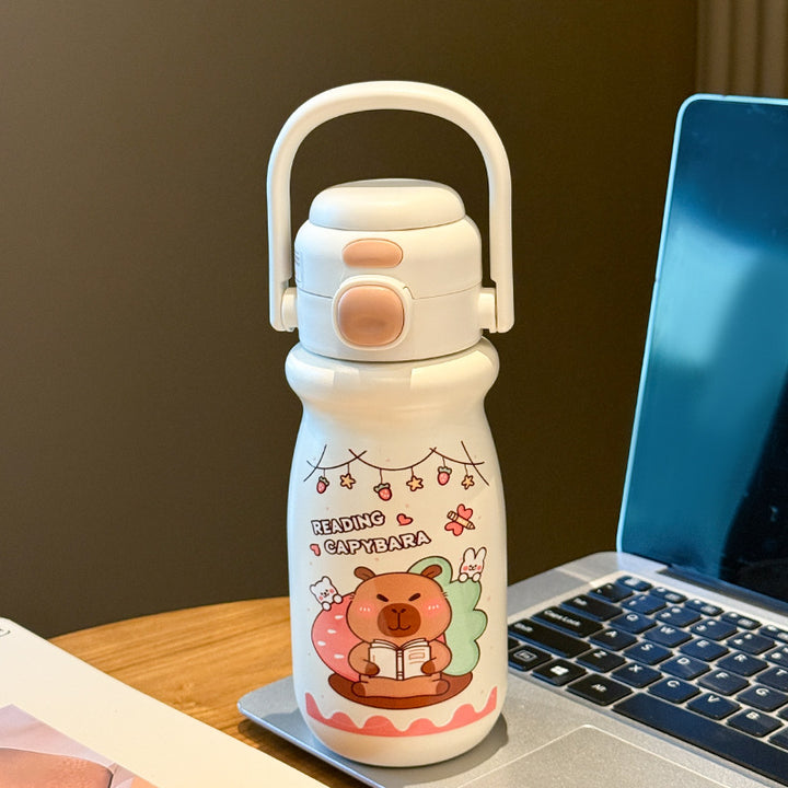 Women's insulated drinking bottle with animal-friendly design Kalsten