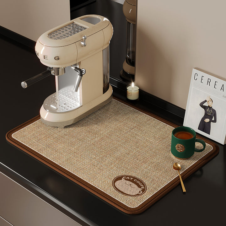 Coffee Bar Kitchen Comfort Mat