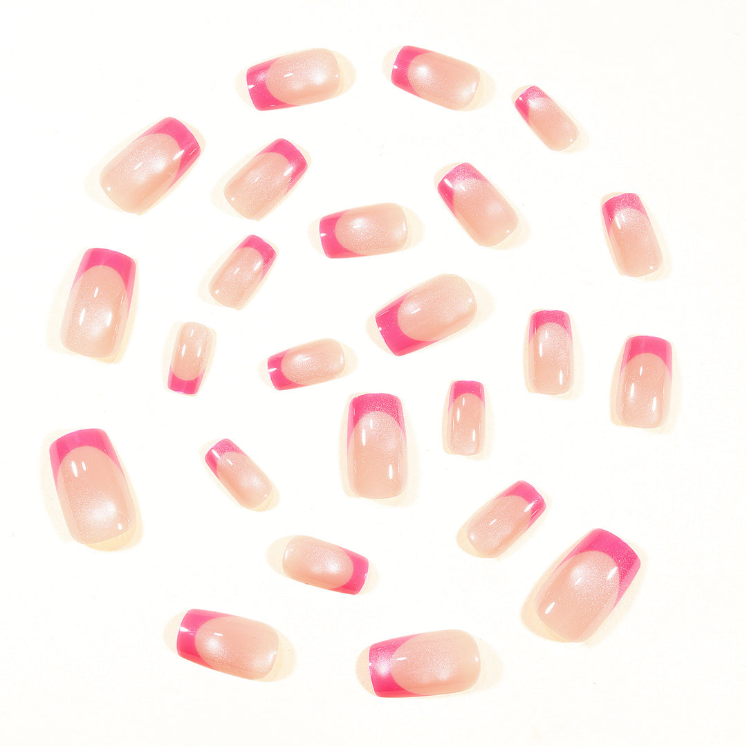 Stylish Acrylic French Tip Nail Art Kalsten