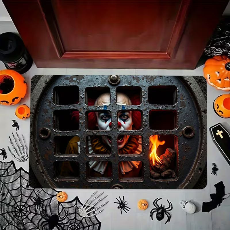 Horror-Themed Welcome Mat Kalsten