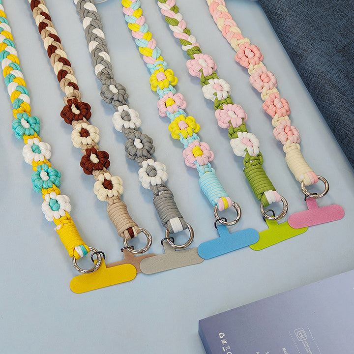 Creative Floral Design Braided Utility Leash Kalsten