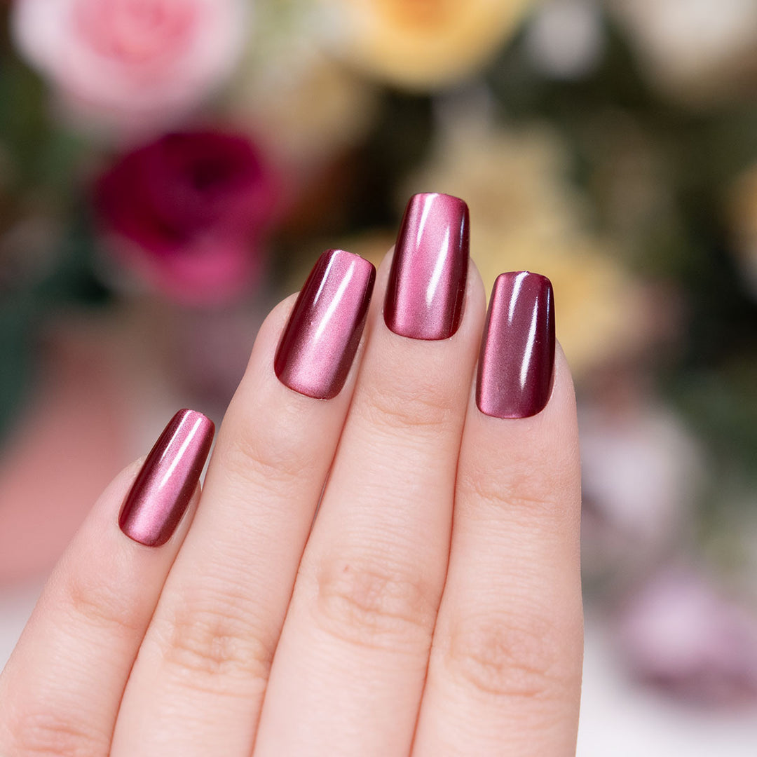 Glossy Press-On Nail Art  1791110921