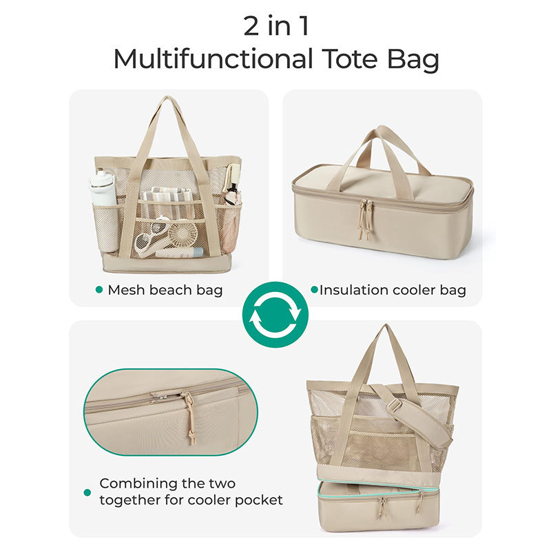 Cooler bag with insulated inner compartment Kalsten