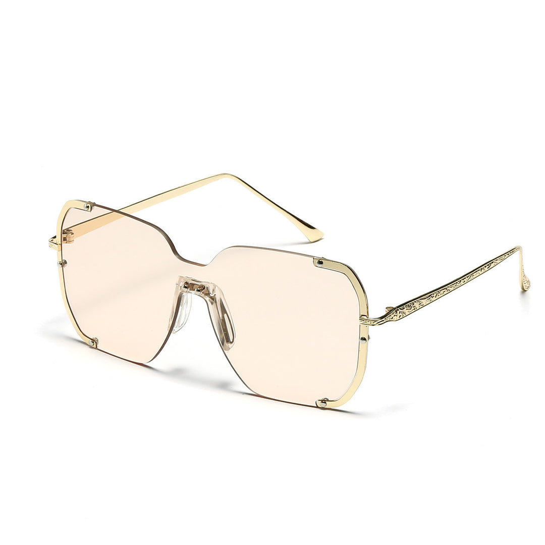 Women large stylish sun protection glasses Kalsten