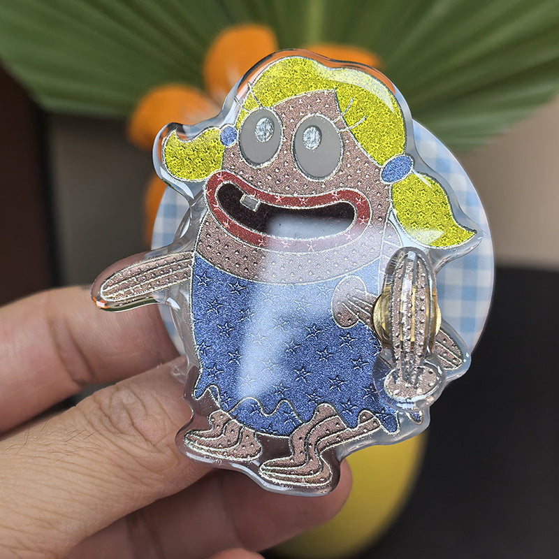 Cute Character Enamel Pin Kalsten