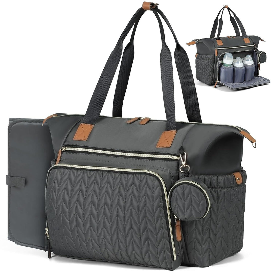 Versatile Multi-Pocket Diaper Bag Kalsten
