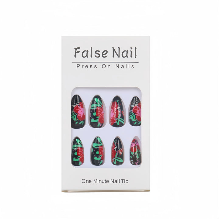 Artificial nails with floral designs Kalsten