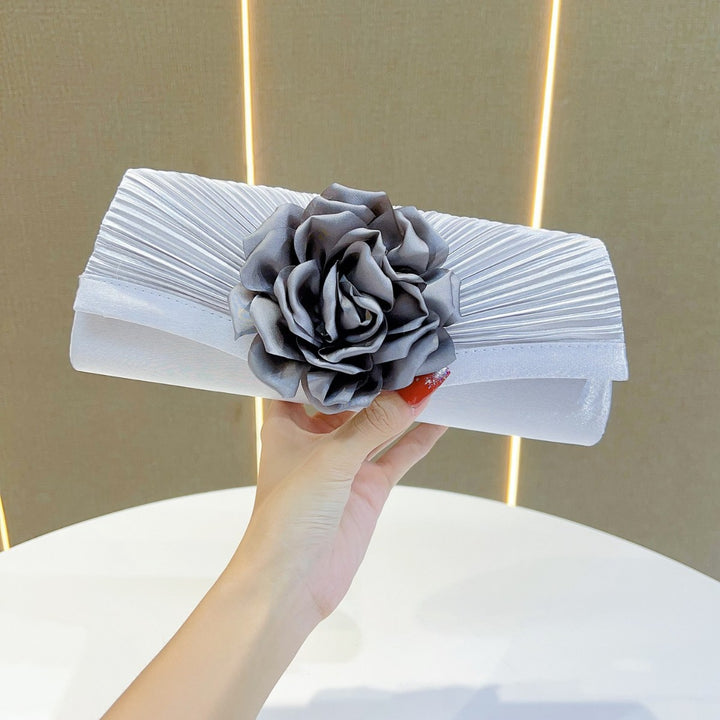 Floral Embellished Evening Clutch