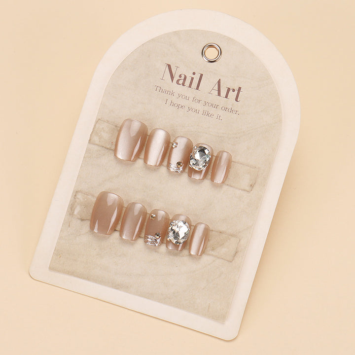 Glamorous Rhinestone Nail Art Kalsten