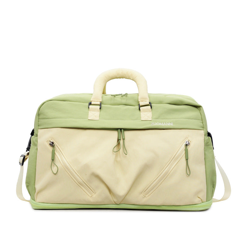 Stylish Dual-Compartment Weekender Bag