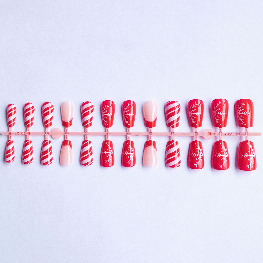 Festive Holiday Nail Art