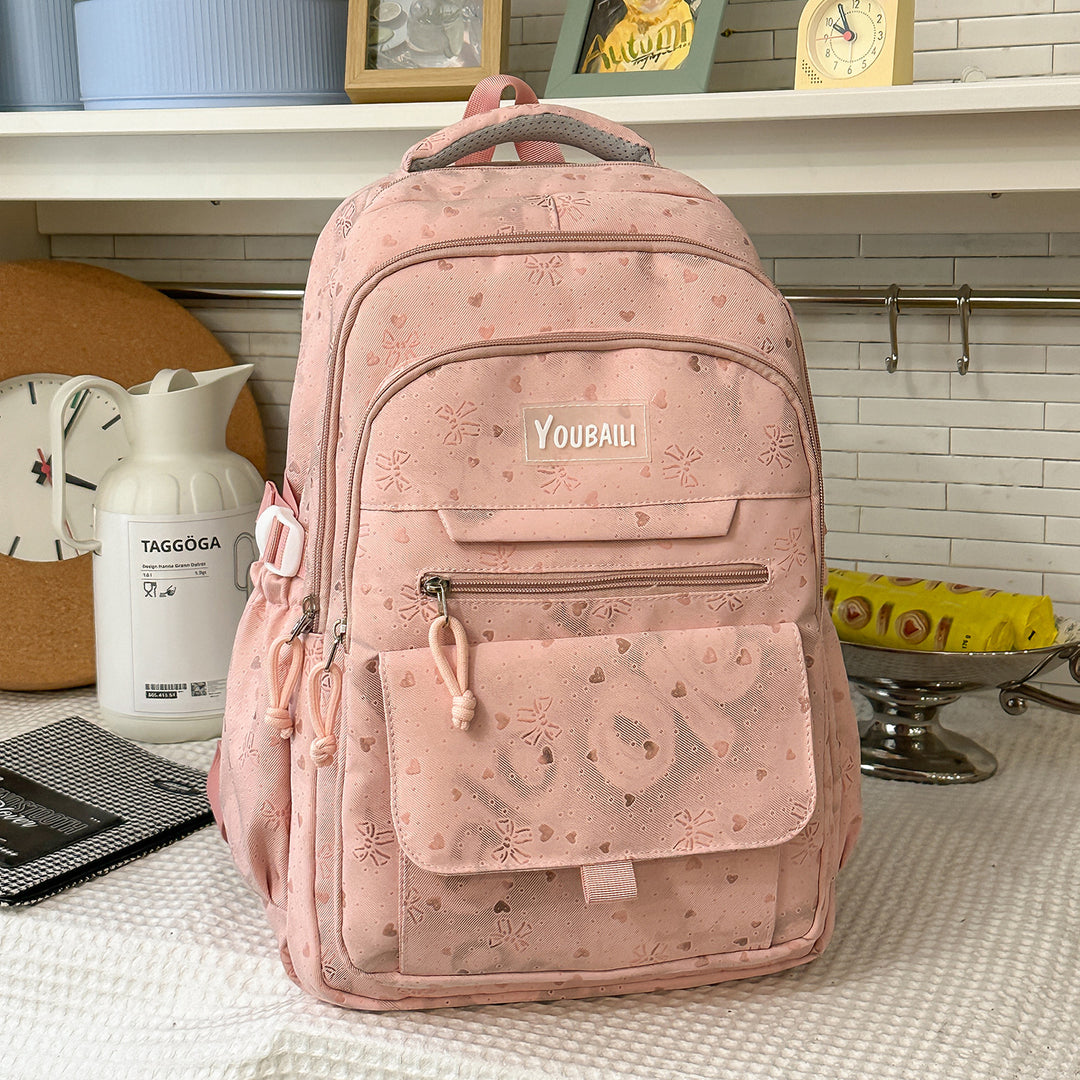 Charming Floral Print Backpack Kalsten