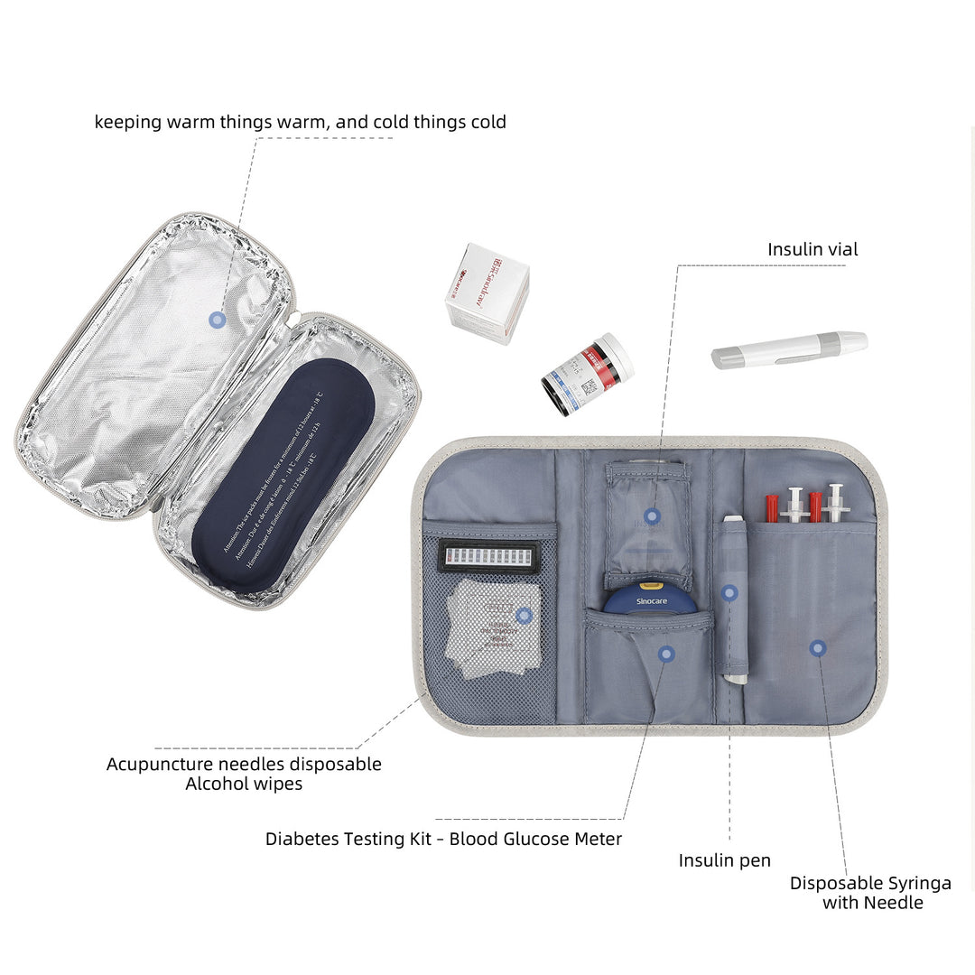 Organizer bag with multiple compartments and secure zipper Kalsten